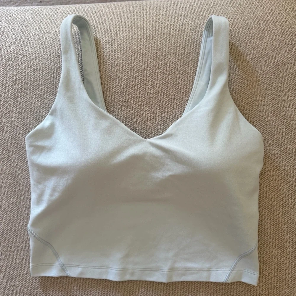 LIKE NEW Lululemon Align Tank Top - Blissful Blue - Picture 1 of 10